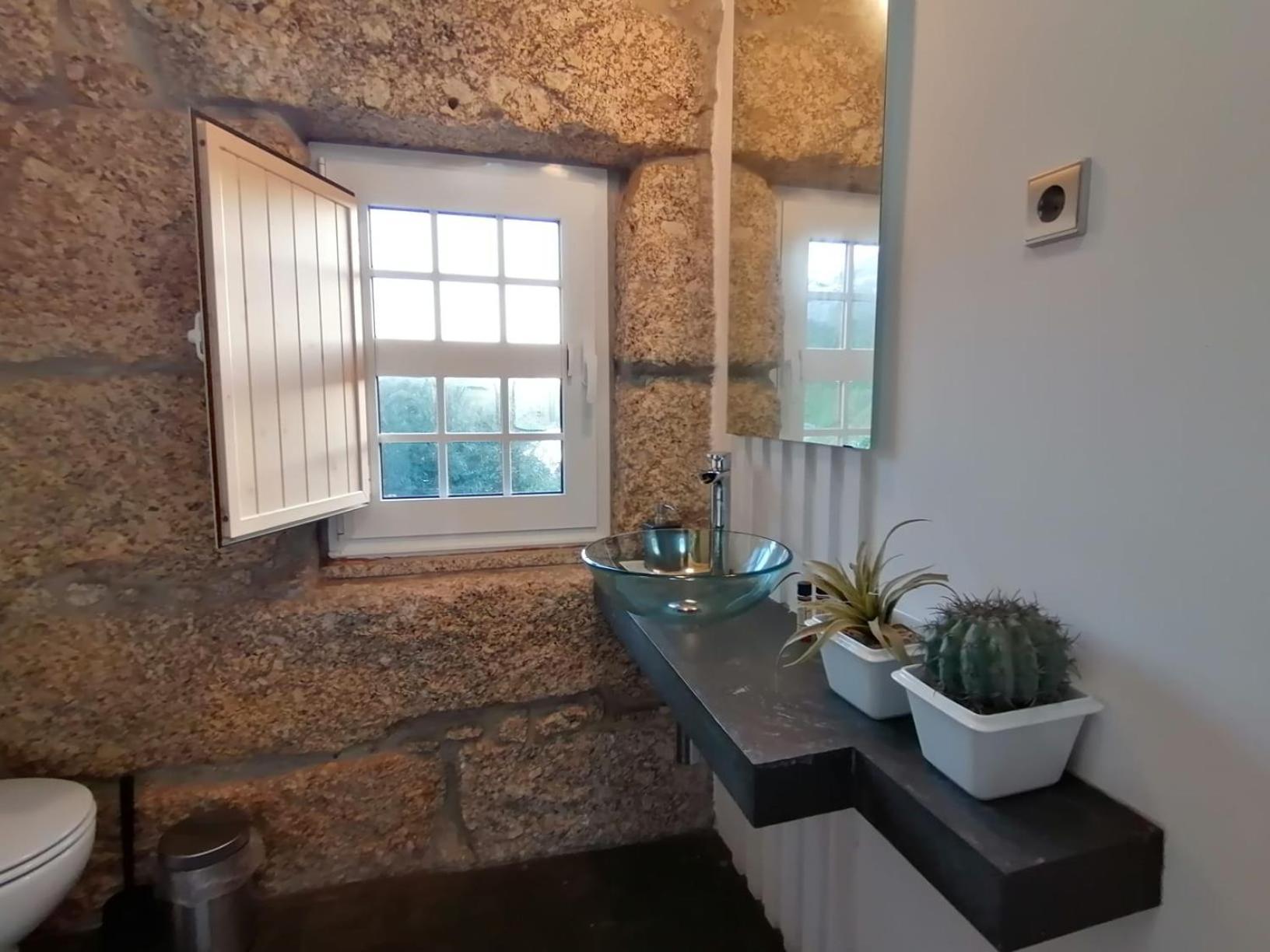 "Bouca Drigues" Casa Antiga De Pedra Com Piscina E Vista Rio Villa Amarante Exterior foto