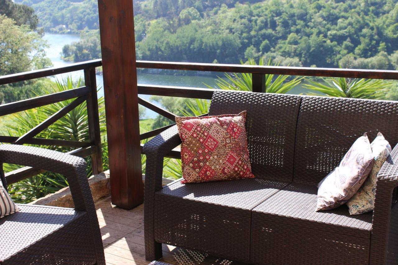 "Bouca Drigues" Casa Antiga De Pedra Com Piscina E Vista Rio Villa Amarante Exterior foto