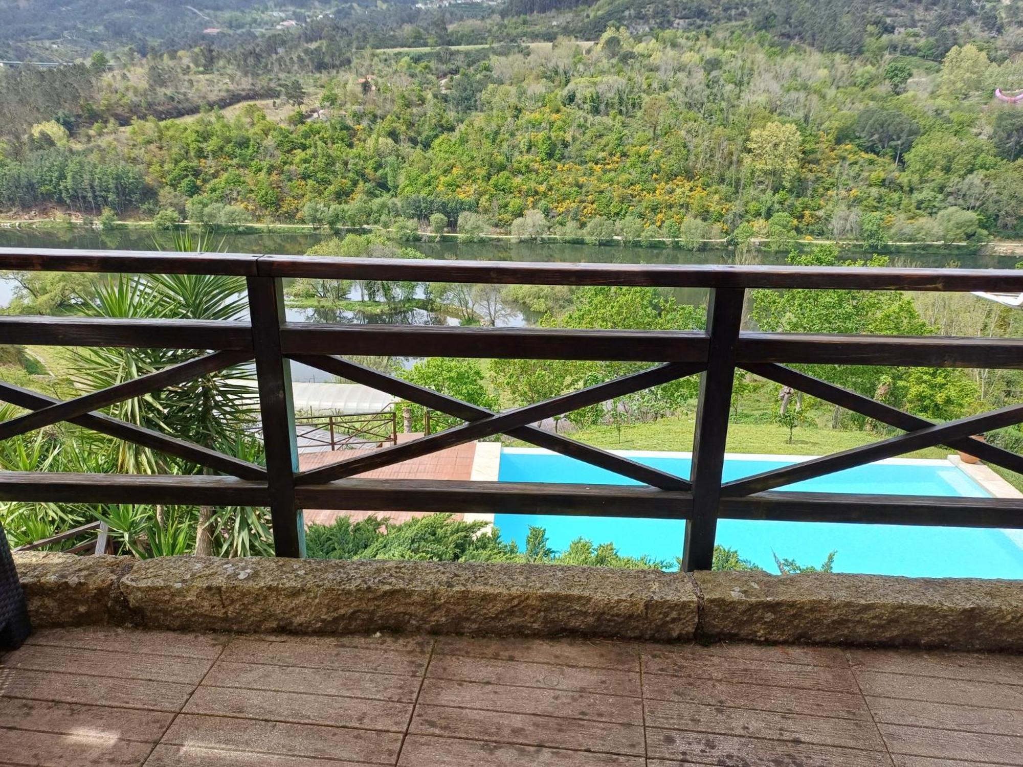 "Bouca Drigues" Casa Antiga De Pedra Com Piscina E Vista Rio Villa Amarante Exterior foto